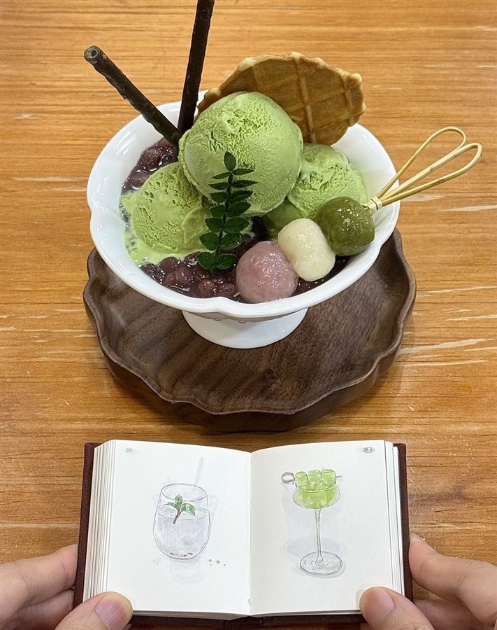 大甜九港式甜品（武林店） · 抹茶冰淇淋红豆碗
