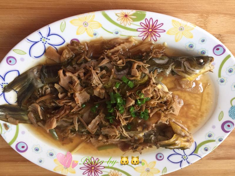 湘香蒸菜馆 · 梅干菜蒸黄刺鱼